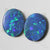 Australian Opal Doublet Stone Cabochon 2Pcs 2.56 Cts