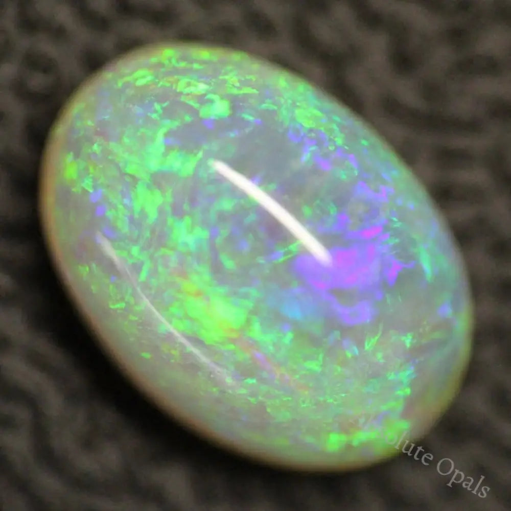 Australian Opal Lightning Ridge Crystal Cabochon Solid Stone 1.69Cts