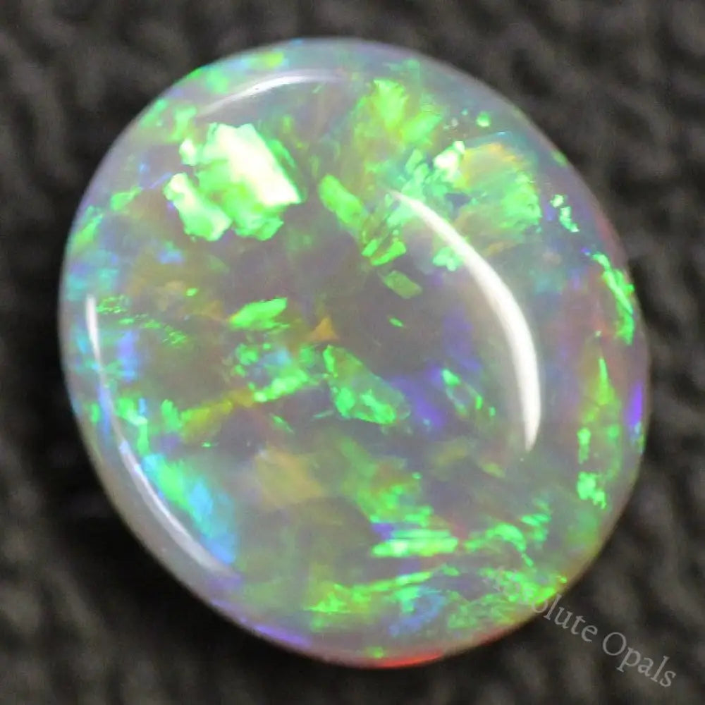 Australian Opal Lightning Ridge Crystal Cabochon Solid Stone 2.10 Cts