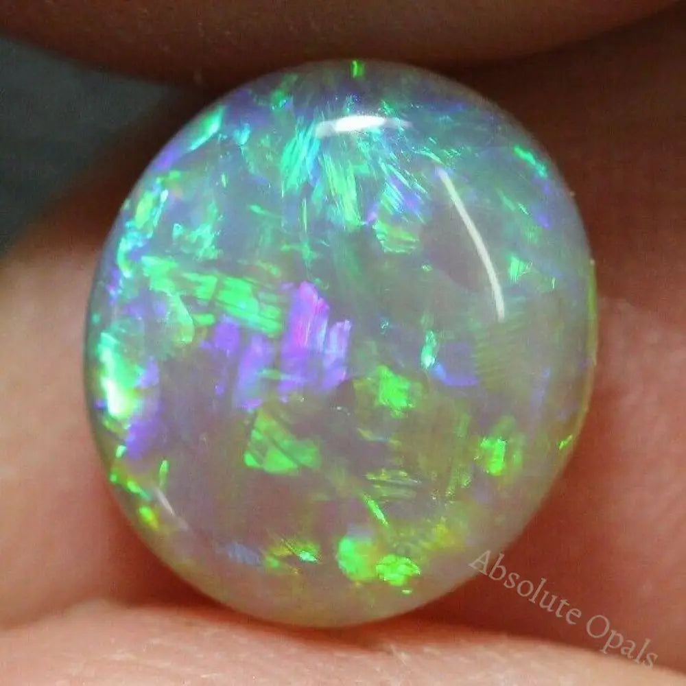 Australian Opal Lightning Ridge Crystal Cabochon Solid Stone 2.10 Cts