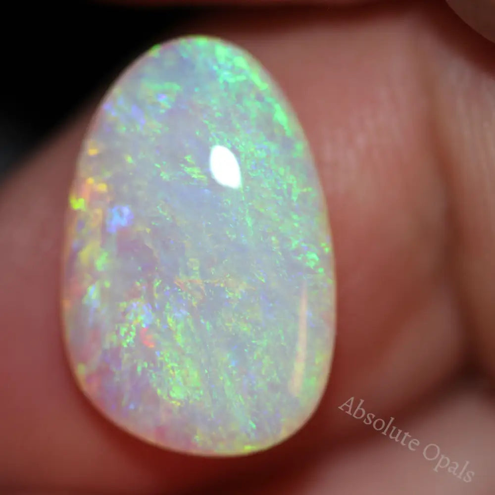 Australian Opal Lightning Ridge Crystal Cabochon Solid Stone 3.57Cts