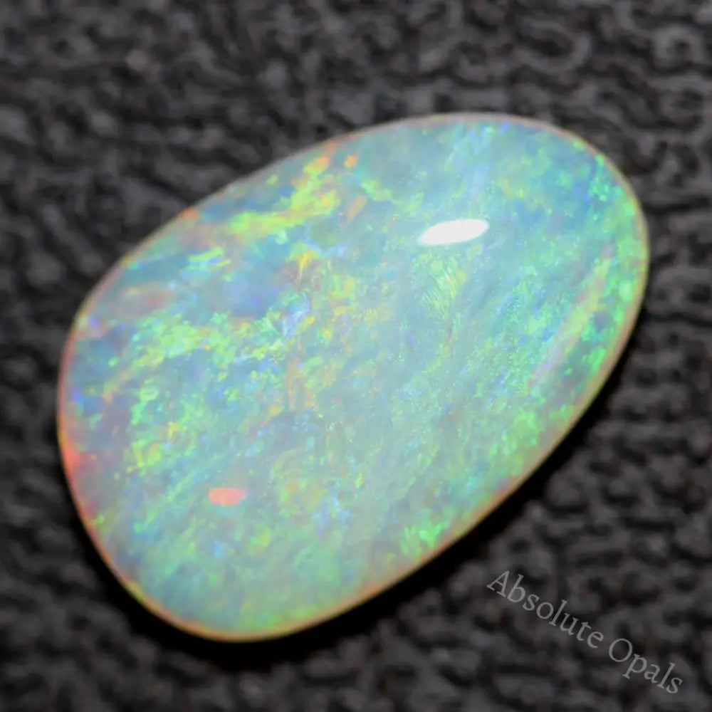 Australian Opal Lightning Ridge Crystal Cabochon Solid Stone 3.57Cts