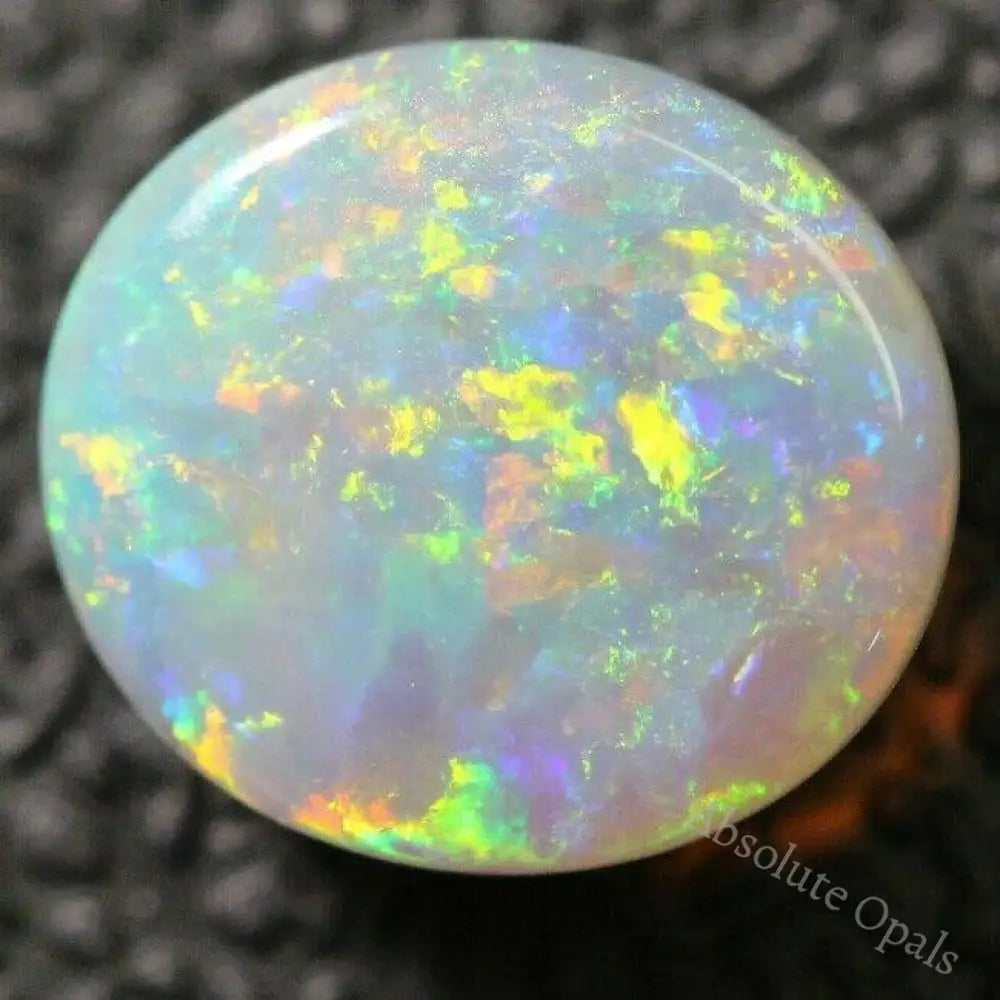 Australian Semi Black Opal Solid Lightning Ridge Cabochon Loose Stone 1.43Cts