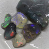 Australian Solid Black Opal Rough Nobby Lightning Ridge Parcel 69.75 Cts