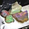 Australian Solid Opal Rough Lightning Ridge Parcel 22 Cts