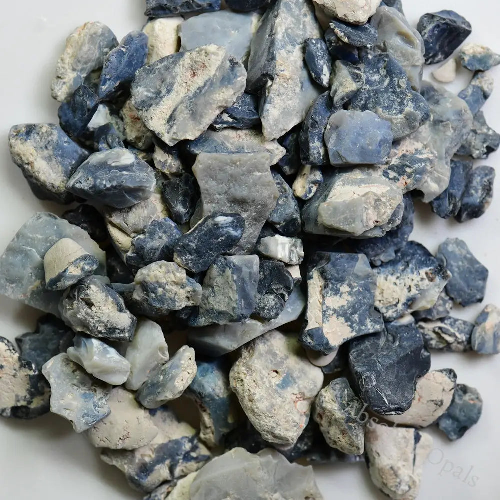 B 800 Cts Potch Opal Rough Parcel Beginnerl/Ridge 160 G