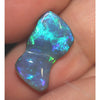 Black Opal Lightning Ridge Australian Solid Carving Loose Stone 4.45Ct