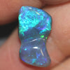 Black Opal Lightning Ridge Australian Solid Carving Loose Stone 4.45Ct