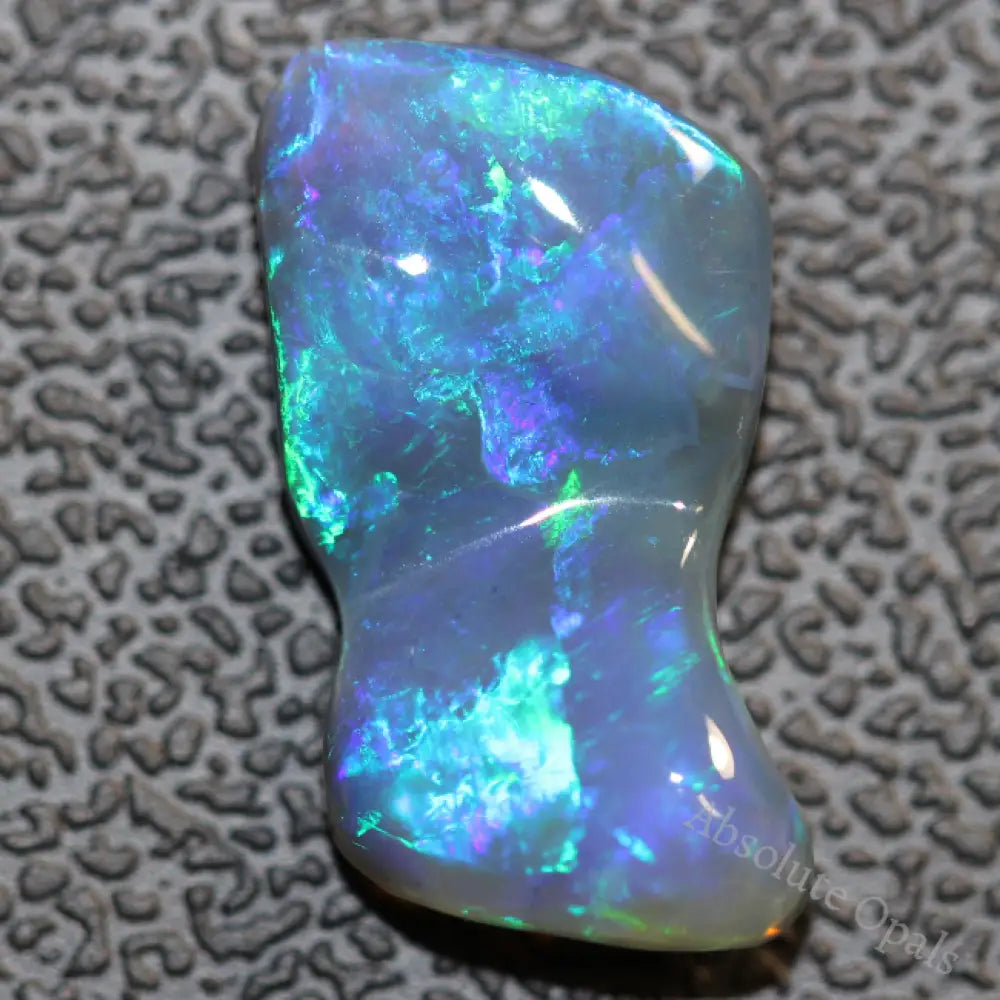 Black Opal Lightning Ridge Australian Solid Carving Loose Stone 4.45Ct