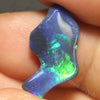 Black Opal Lightning Ridge Australian Solid Carving Stone 4.24Ct