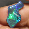 Black Opal Lightning Ridge Australian Solid Carving Stone 4.24Ct