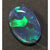 Black Opal Lightning Ridge Australian Solid Loose Stone Cabochon 4.35 Ct