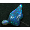 Black Opals Australian Lightning Ridge Solid Opal Carving 3.88 Cts + Vid Opal