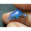 Black Opals Australian Lightning Ridge Solid Opal Carving 3.88 Cts + Vid Opal