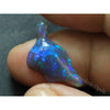 Black Opals Australian Lightning Ridge Solid Opal Carving 3.88 Cts + Vid Opal