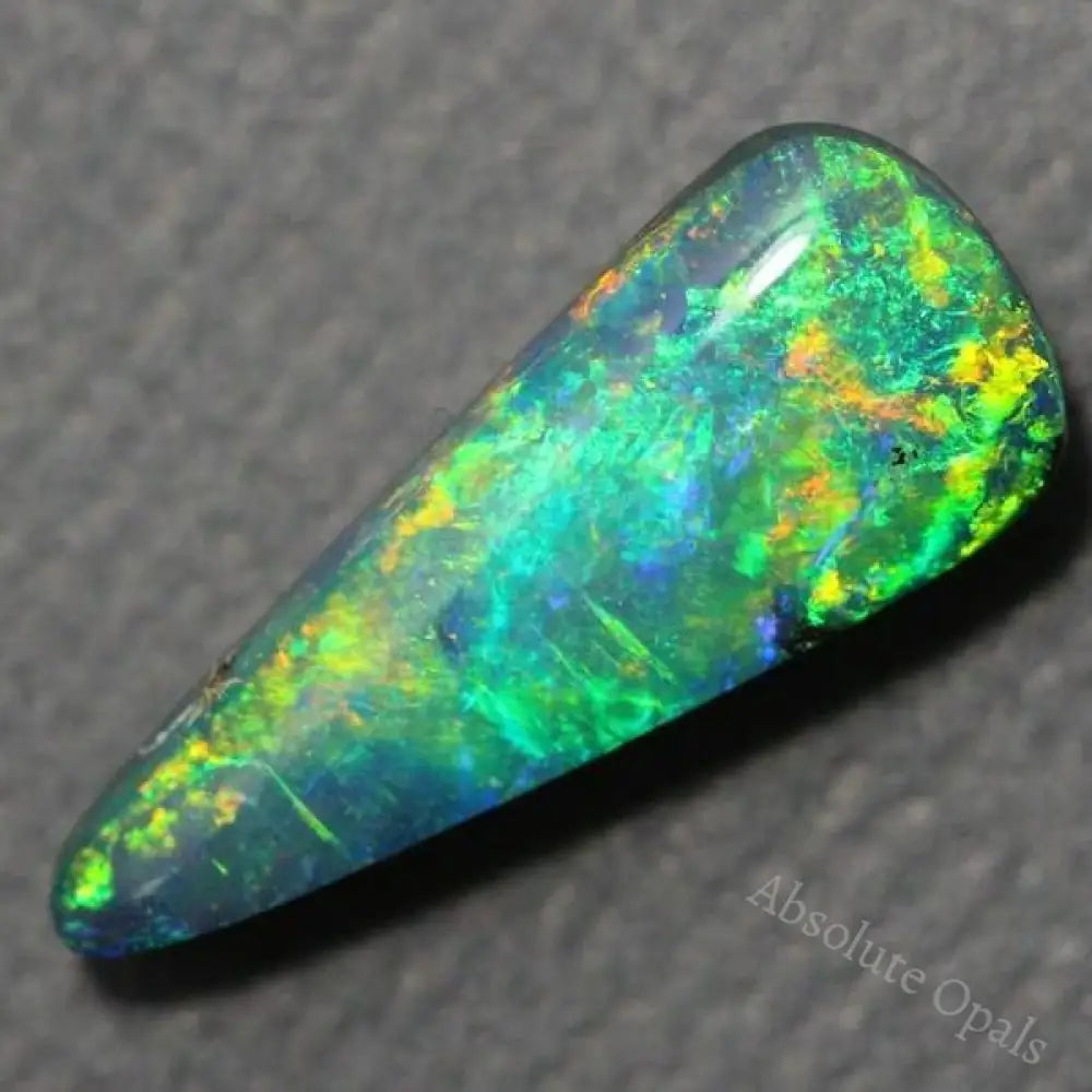 Boulder Opal Solid Cut Stone 3.19 Cts