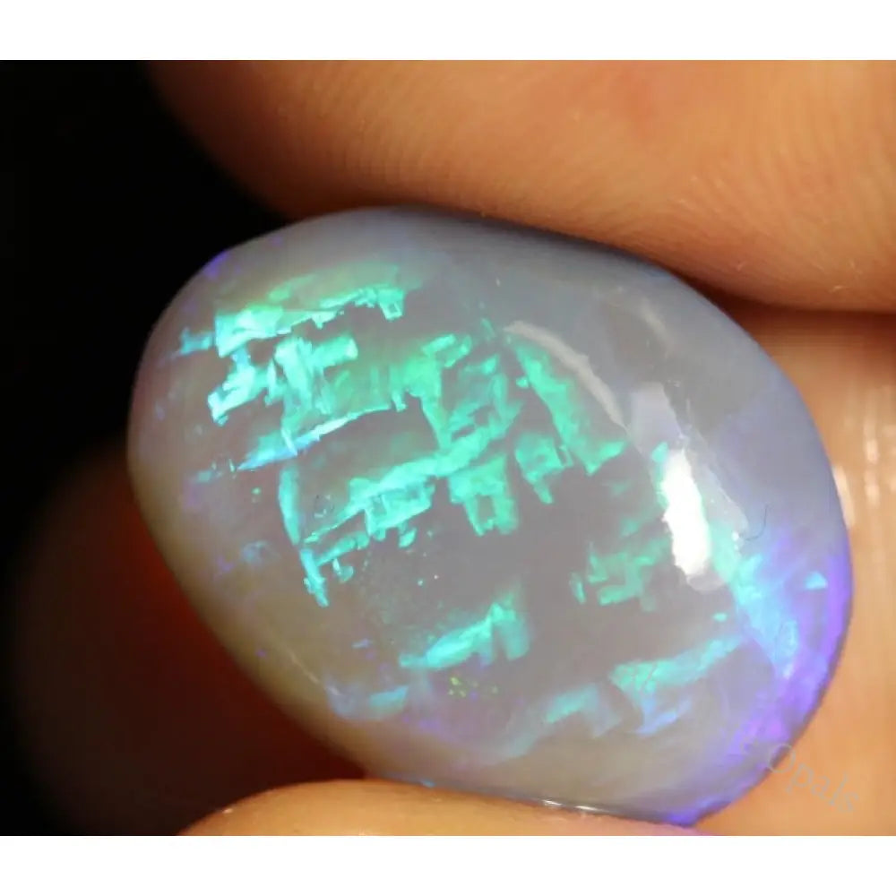 Chinese Writing Australian Opal Lightning Ridge Rough Rub 11.05 Cts