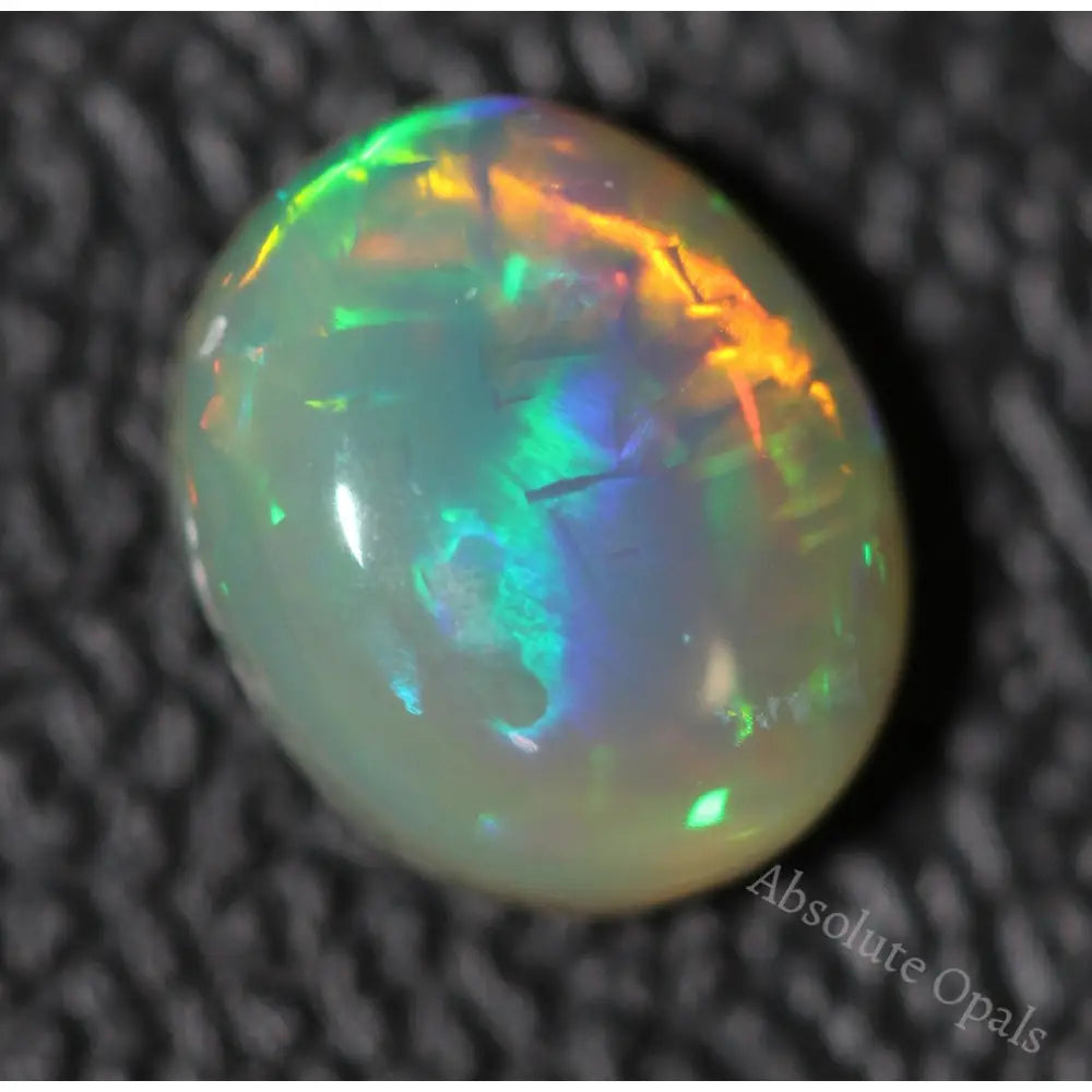 Chinese Writing Opal Lightning Ridge Solid Stone 2.01Cts