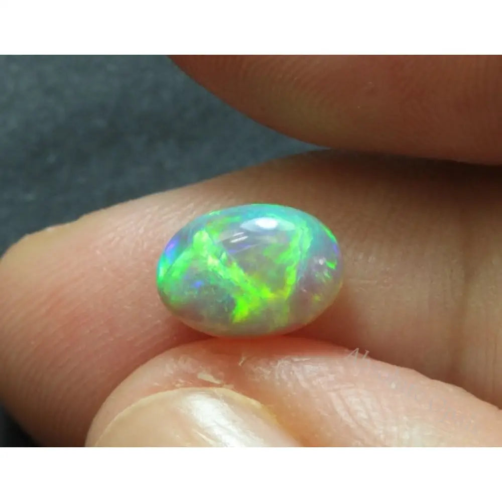 Crystal Opal Lightning Ridge Australian Solid Cabochon 1.70 Cts