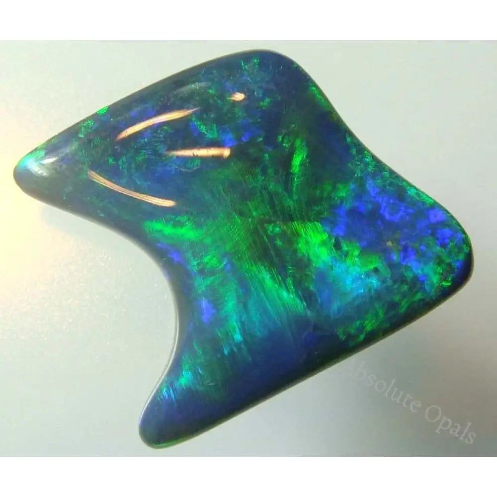 Lightning Ridge Australian Natural Solid Black Opal Carving For D. Jewellery Black Opal