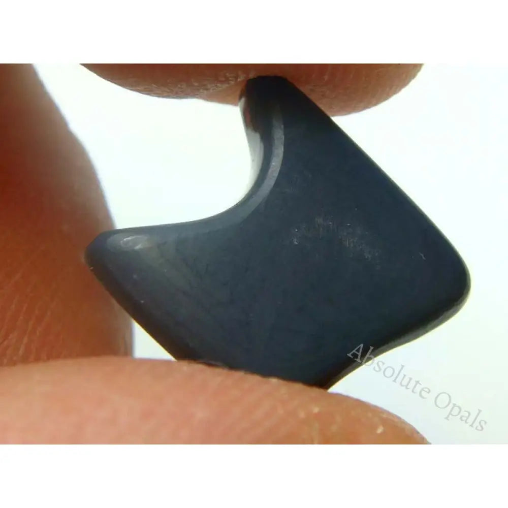 Lightning Ridge Australian Natural Solid Black Opal Carving For D. Jewellery Black Opal