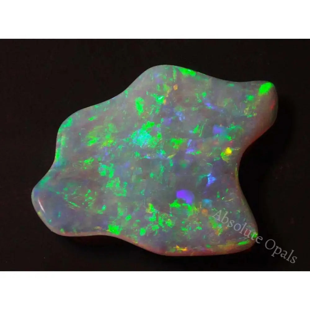 Lightning Ridge Crystal Opal Solid Carving For Designer Jewellery ( + Vid) 7.97 Ct