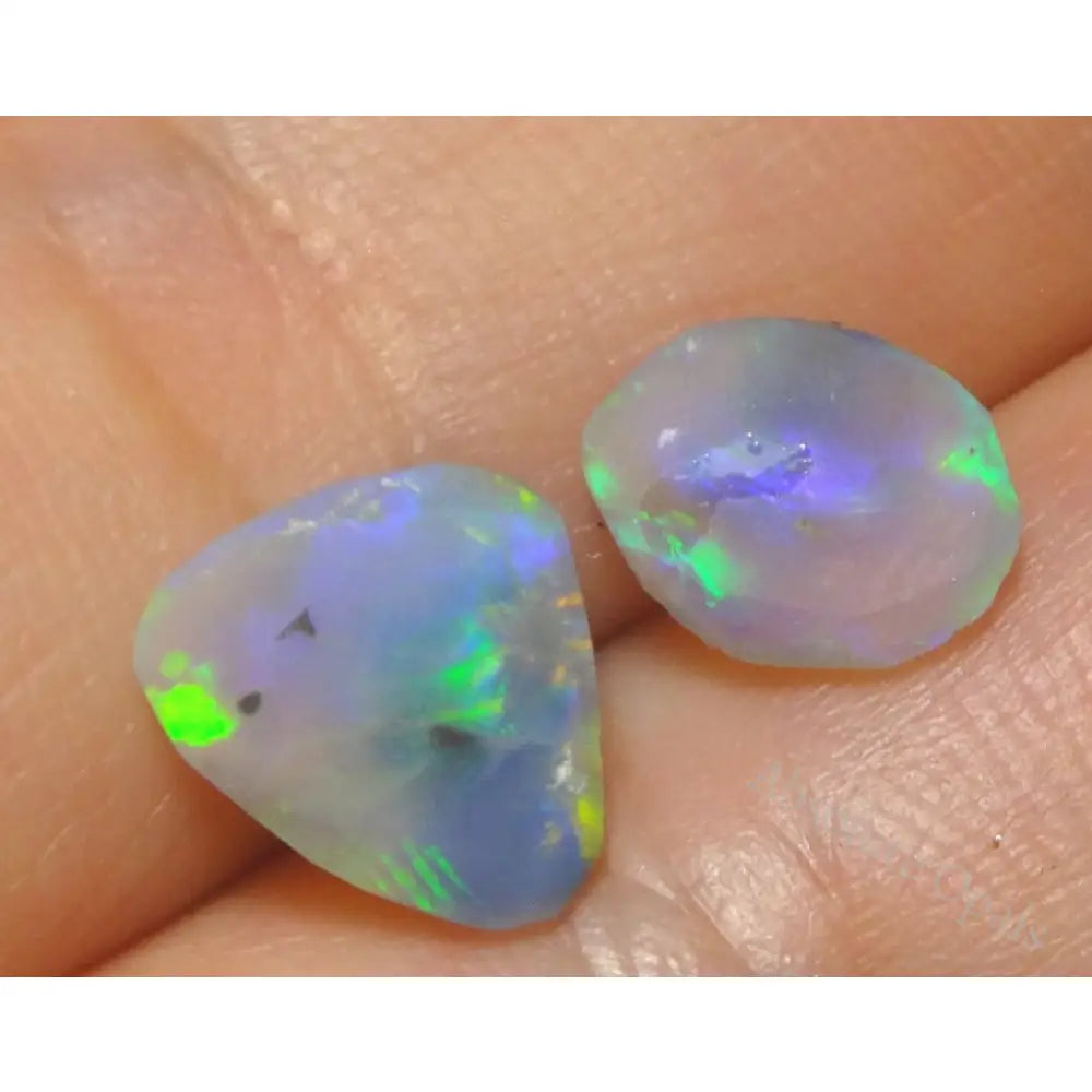 Lightning Ridge Solid Opal Rough Unpolished Rubs Cut 1.9 Ct + Vid Rough Opal