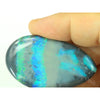 Opal Lightning Ridge Australian Solid Stone Drop 61.2 Cts + Vid