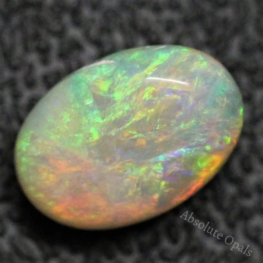 Opal Lightning Ridge Cabochon Australian Solid Cut Loose Stone 2.53Cts Light