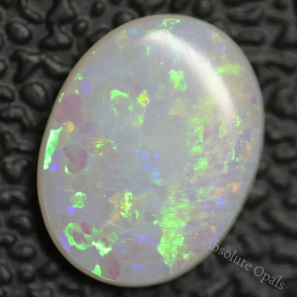 Opal Lightning Ridge Cabochon Australian Solid Cut Stone 0.82Cts Light