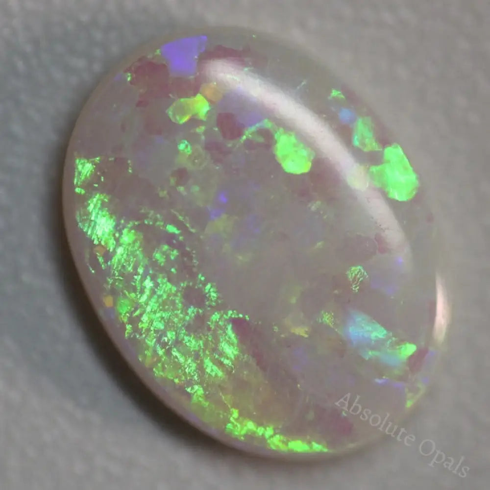 Opal Lightning Ridge Cabochon Australian Solid Cut Stone 0.82Cts Light