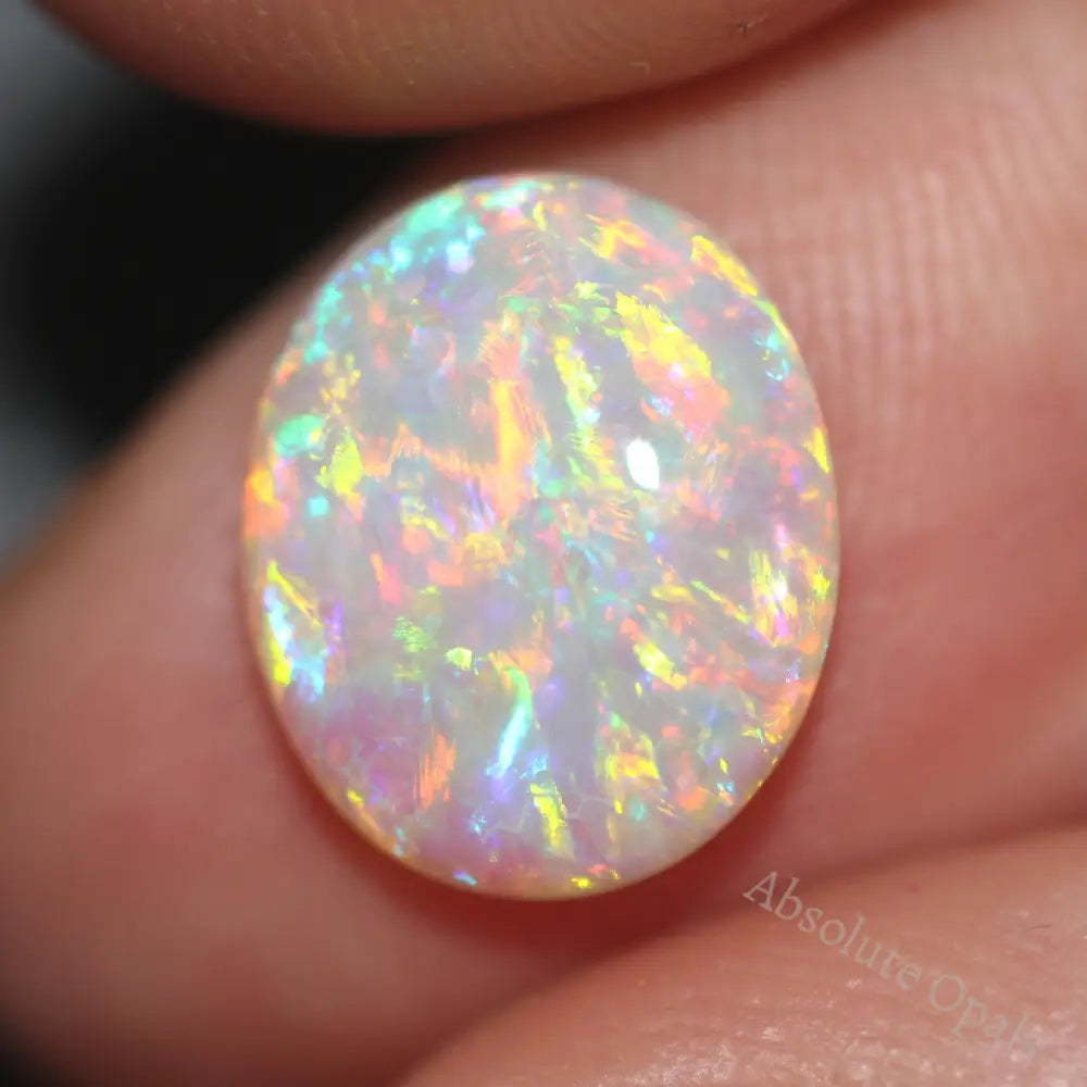 Opal Lightning Ridge Crystal Cabochon Australian Solid Cut Loose Stone 3.40Cts