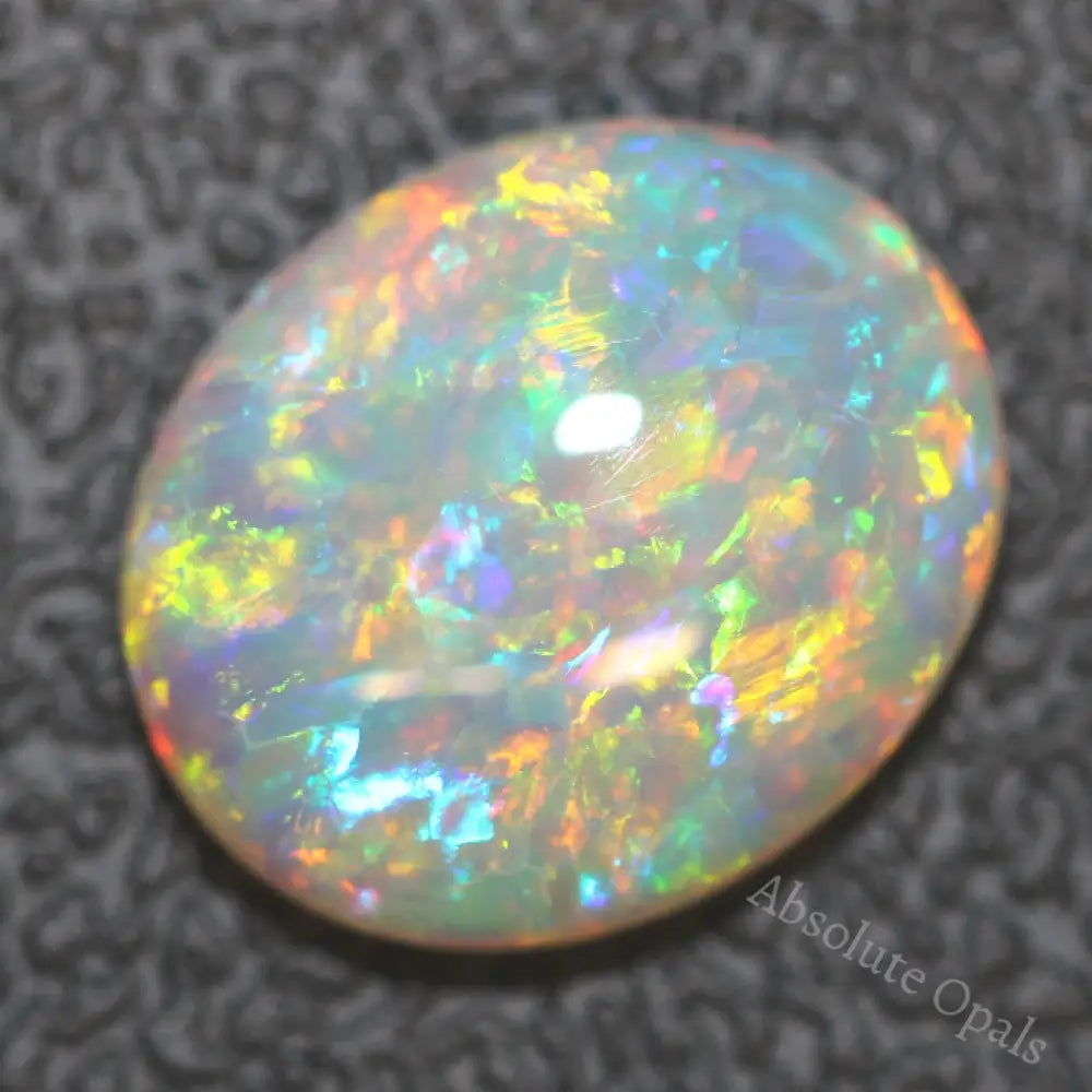 Opal Lightning Ridge Crystal Cabochon Australian Solid Cut Loose Stone 3.40Cts