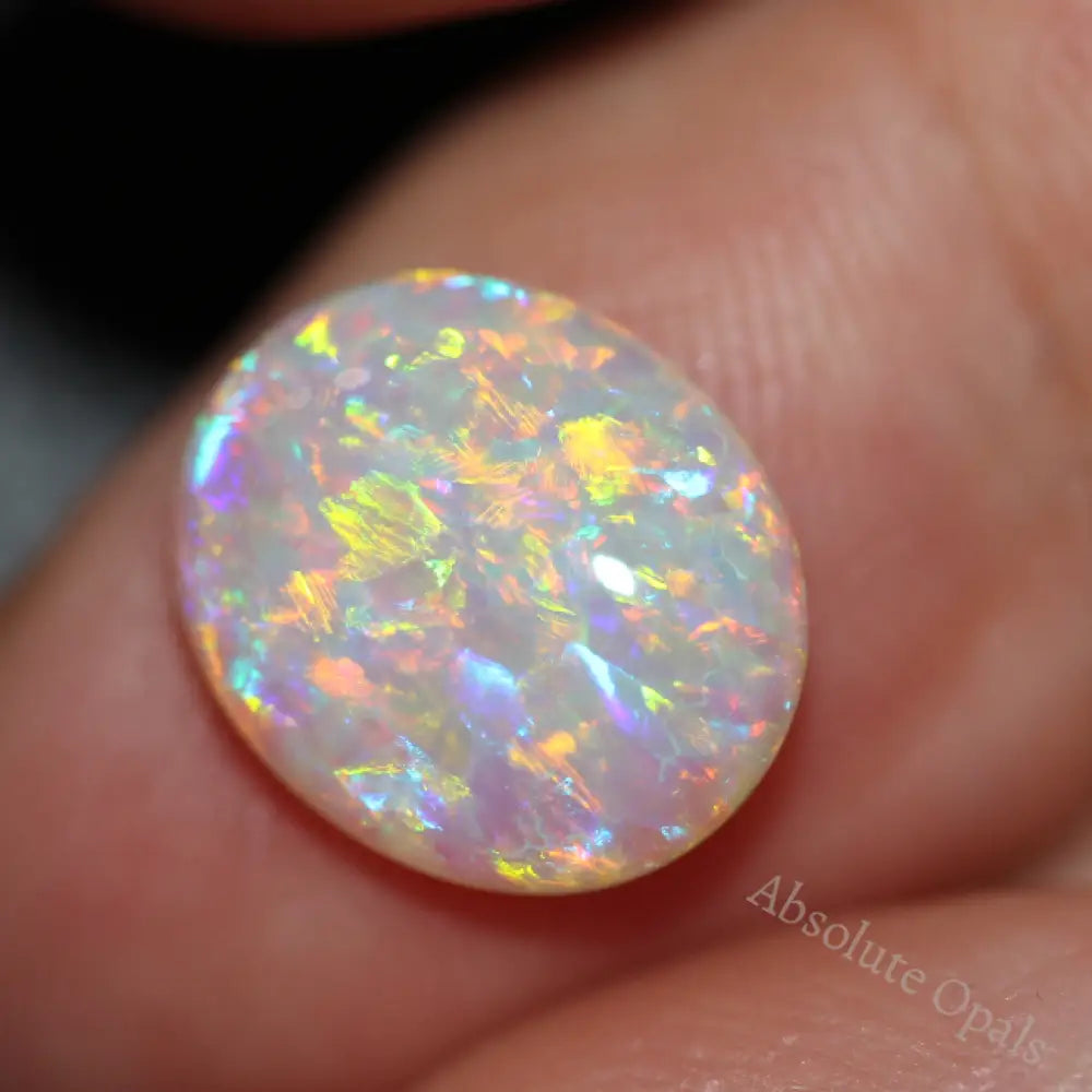 Opal Lightning Ridge Crystal Cabochon Australian Solid Cut Loose Stone 3.40Cts