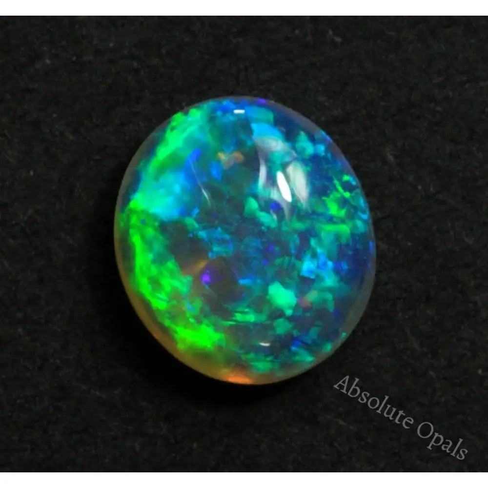Opal Lightning Ridge Solid Australian Crystal Cut Loose Stone Cabochon 0.90 Cts