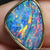 Opal Pendant Australian Doublet 14K Gold Jewelry 1.54G 21.6Mm Jewellery