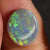 Opal Semi Black Lightning Ridge Cabochon Australian Solid Cut Stone 2.82Cts