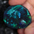 Sold *****20.8 Cts Australian Solid Rough Black Opal Lightning Ridge Loose Rub