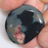 Sold *****20.8 Cts Australian Solid Rough Black Opal Lightning Ridge Loose Rub