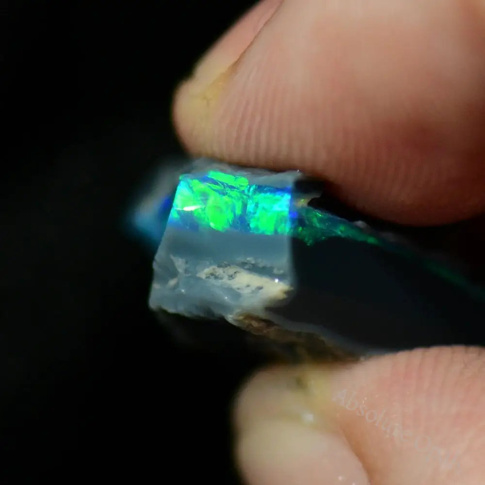 Rough Black Opal